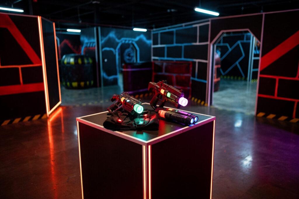 Einweisung und Spielbegleitung – was wir für Sie übernehmen – OUTGUN Lasertag Göppingen