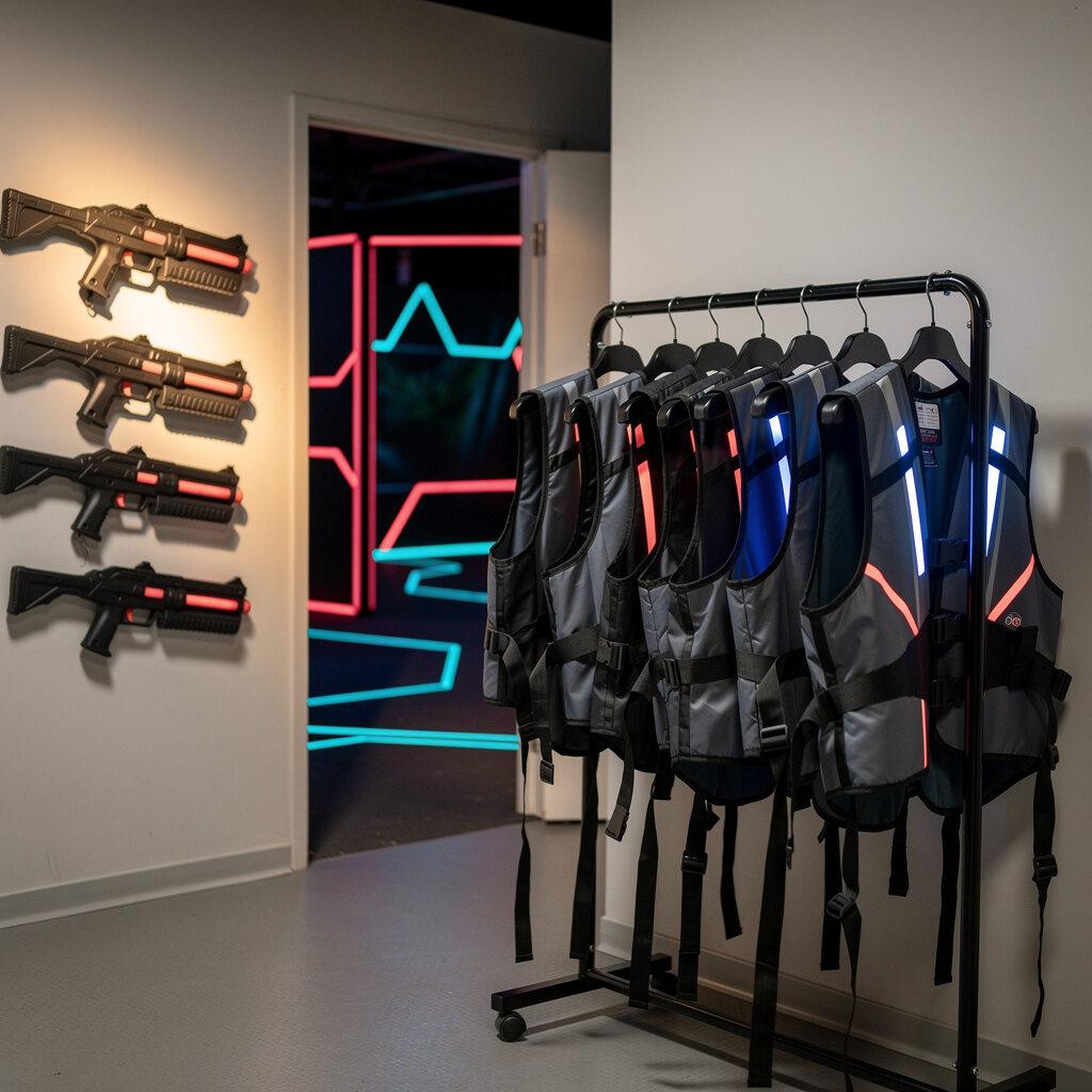 Einweisung und Spielbegleitung – OUTGUN Lasertag