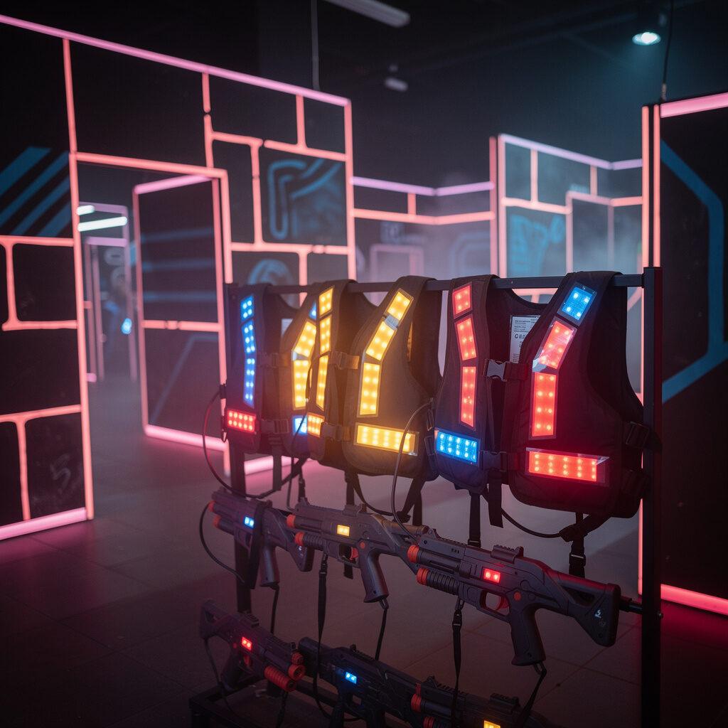 Indoor-Lasertag in der Arena – OUTGUN Lasertag