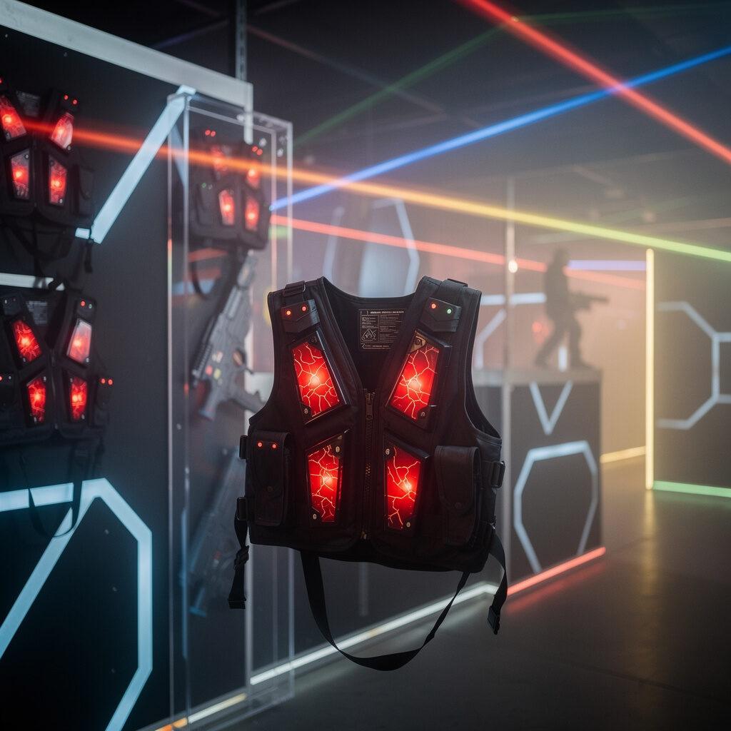 OUTGUN Lasertag-System mit T-Shock-Feedback – Technik, die unter Druck funktioniert – OUTGUN Lasertag Göppingen