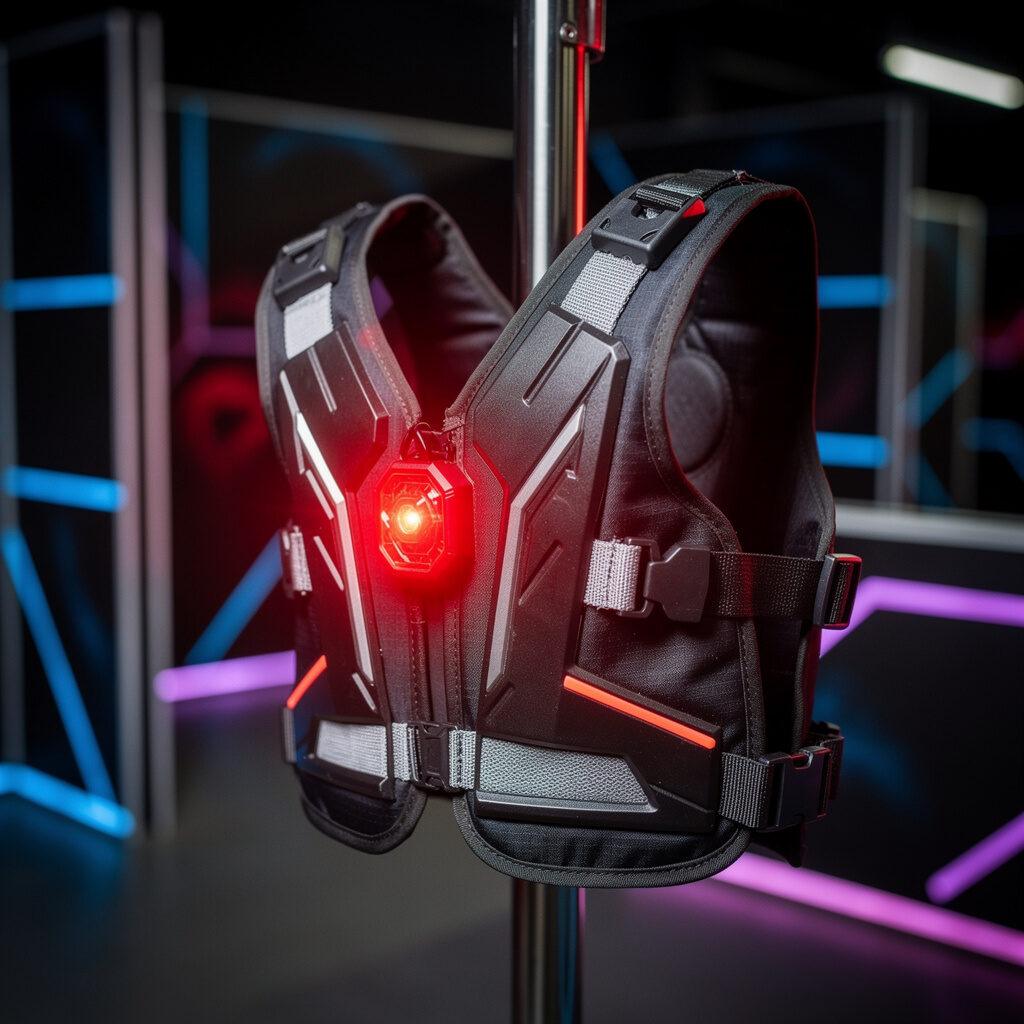 Spürbares Trefferfeedback durch T-Shock-Technik – OUTGUN Lasertag