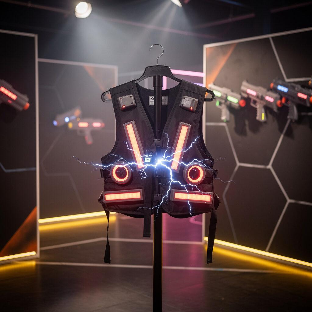 T-Shock-Trefferfeedback – körperliches Feedback beim Lasertag – OUTGUN Lasertag Göppingen